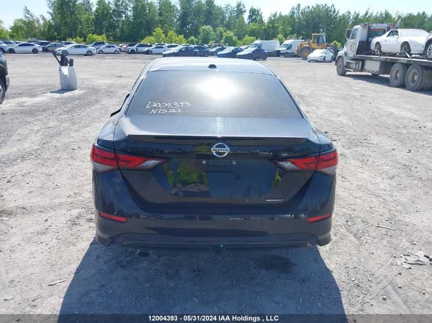 2022 Nissan Sentra VIN: 3N1AB8DV1NY234960 Lot: 12004393