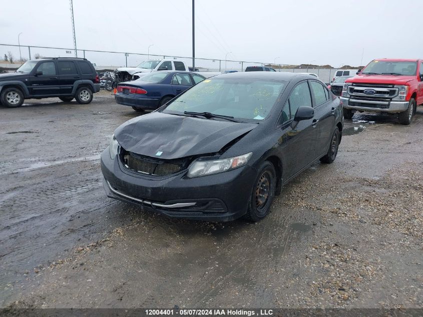 2013 Honda Civic Sdn VIN: 2HGFB2F47DH029654 Lot: 12004401