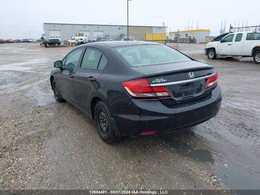 2013 Honda Civic Sdn VIN: 2HGFB2F47DH029654 Lot: 12004401