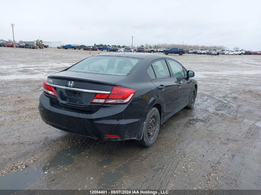 2013 Honda Civic Sdn VIN: 2HGFB2F47DH029654 Lot: 12004401