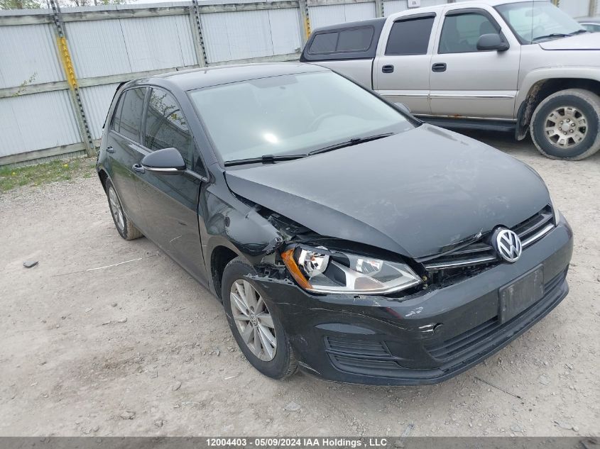 2016 Volkswagen Golf VIN: 3VW217AU5GM054298 Lot: 12004403