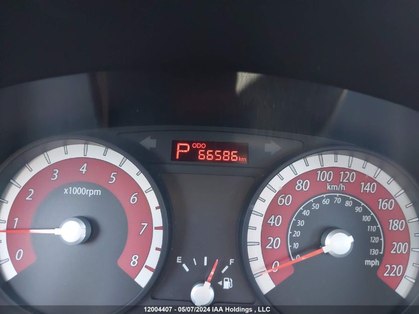 2011 Kia Rio Lx/Sx VIN: KNADH5B31B6836170 Lot: 12004407