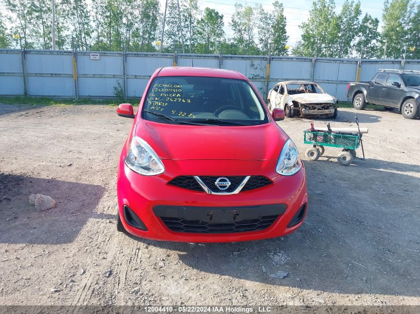 2016 Nissan Micra VIN: 3N1CK3CP4GL262265 Lot: 12004410