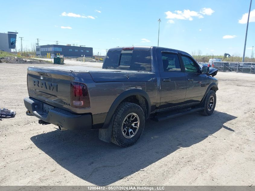 2016 Ram 1500 Rebel VIN: 1C6RR7YT7GS375250 Lot: 12004412