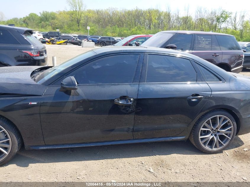 2021 Audi A4 VIN: WAUEAAF42MA035980 Lot: 12004415