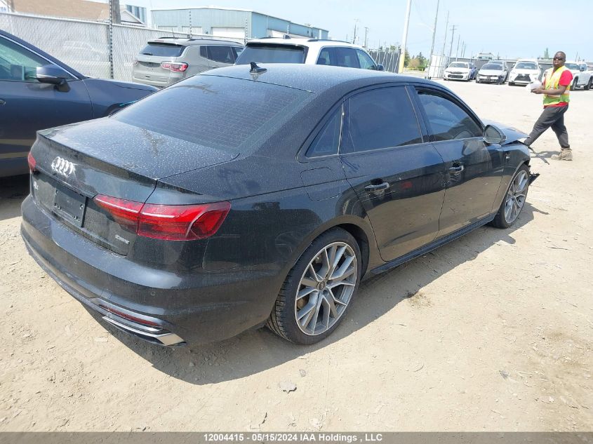 2021 Audi A4 VIN: WAUEAAF42MA035980 Lot: 12004415