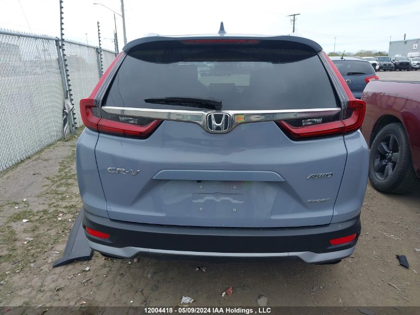 2021 Honda Cr-V VIN: 2HKRW2H40MH240036 Lot: 12004418