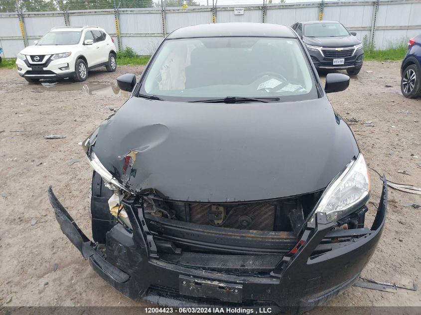 2015 Nissan Sentra VIN: 3N1AB7AP4FL655540 Lot: 12004423