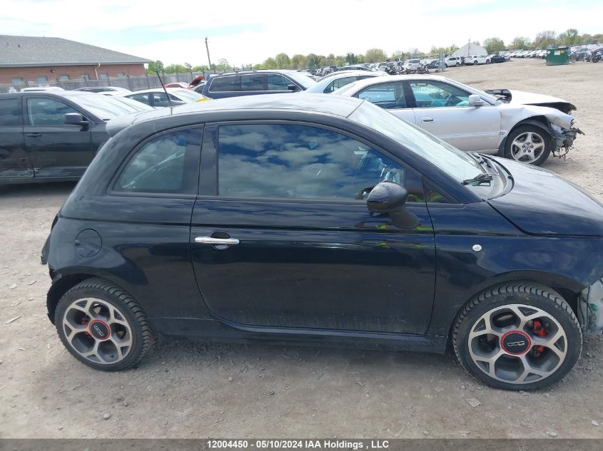 2016 Fiat 500 Sport VIN: 3C3CFFBR3GT120645 Lot: 12004450