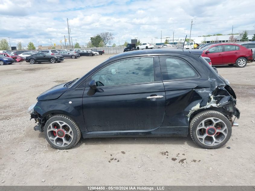 2016 Fiat 500 Sport VIN: 3C3CFFBR3GT120645 Lot: 12004450