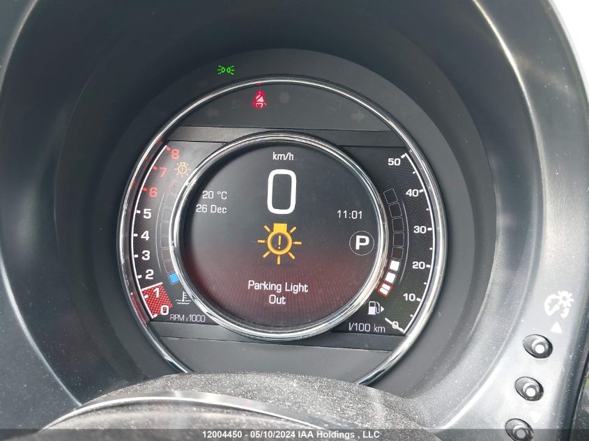 2016 Fiat 500 Sport VIN: 3C3CFFBR3GT120645 Lot: 12004450