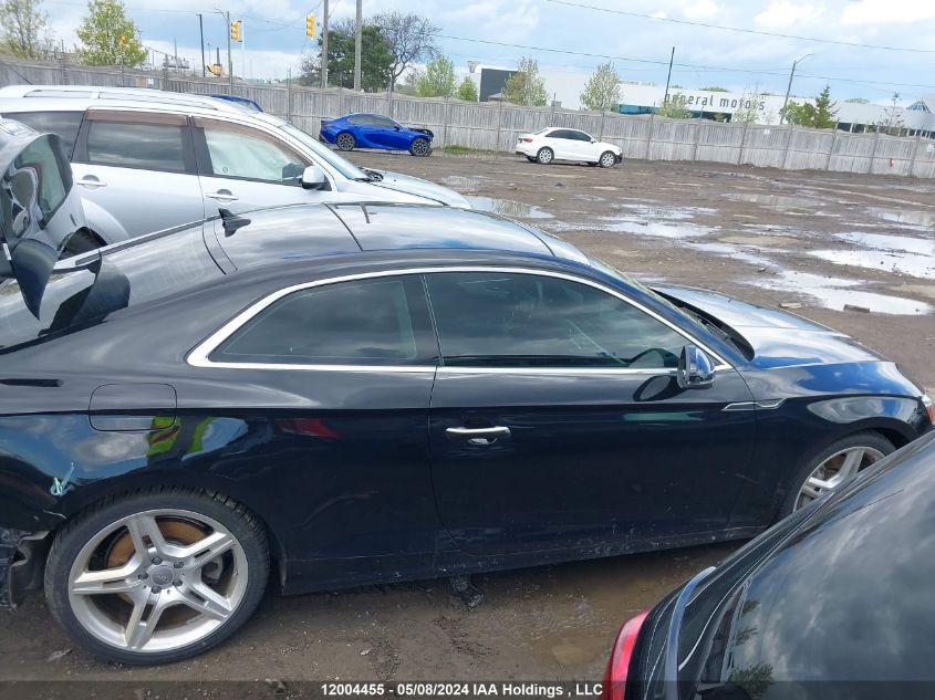 2018 Audi A5 VIN: WAUNNAF59JA101241 Lot: 12004455