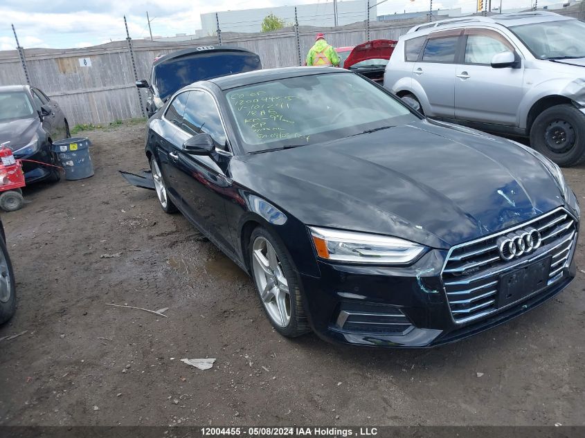 2018 Audi A5 VIN: WAUNNAF59JA101241 Lot: 12004455