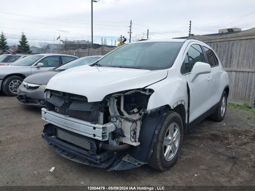 2015 Chevrolet Trax VIN: 3GNCJLSB0FL110883 Lot: 12004479