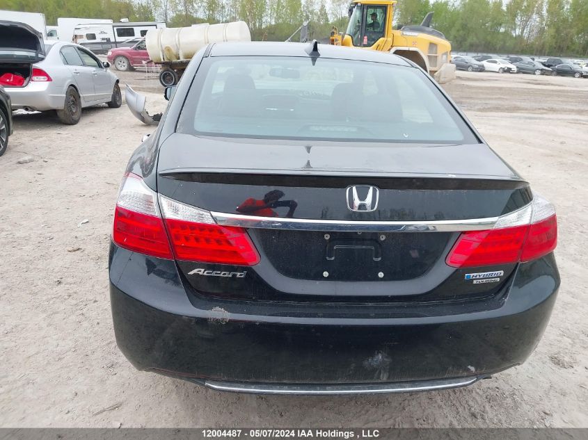 2015 Honda Accord Hybrid VIN: 1HGCR6F79FA800181 Lot: 12004487