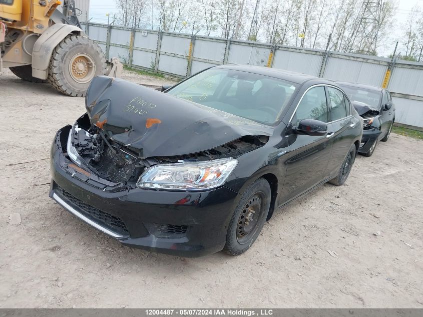 2015 Honda Accord Hybrid VIN: 1HGCR6F79FA800181 Lot: 12004487