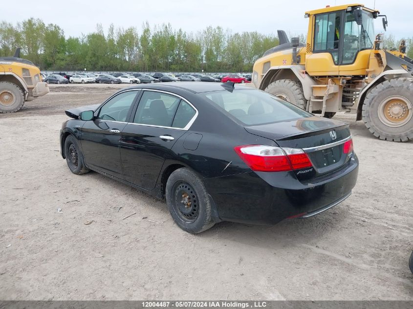 2015 Honda Accord Hybrid VIN: 1HGCR6F79FA800181 Lot: 12004487