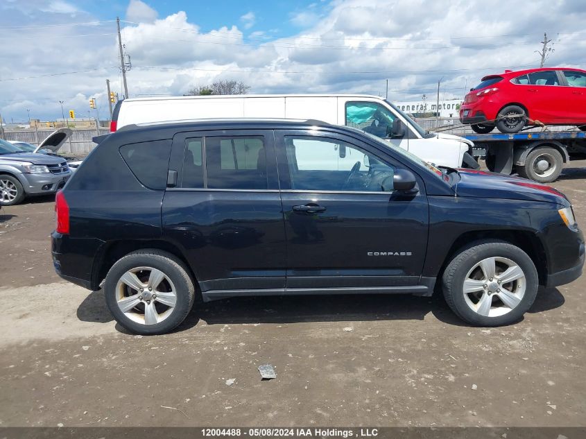 2013 Jeep Compass Sport/North VIN: 1C4NJDABXDD113950 Lot: 12004488