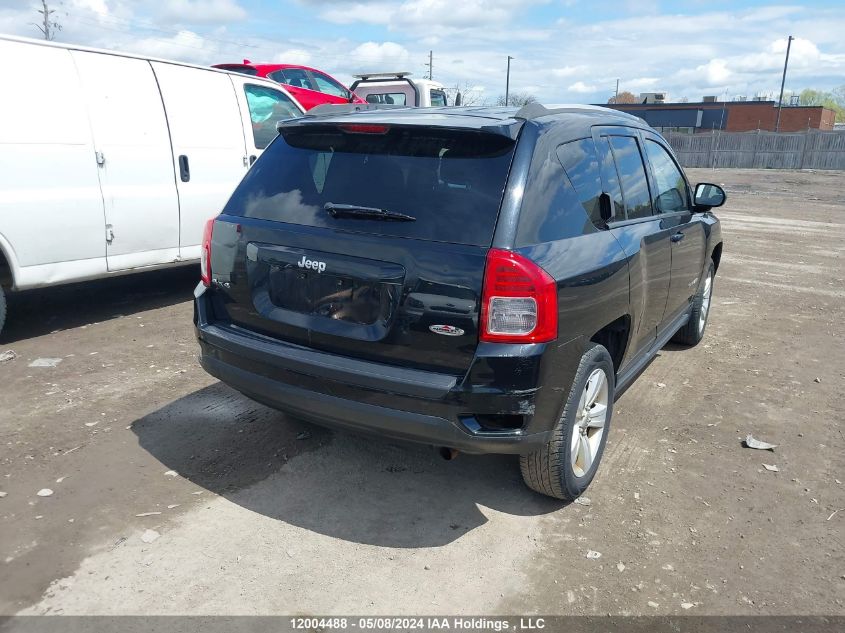 2013 Jeep Compass Sport/North VIN: 1C4NJDABXDD113950 Lot: 12004488