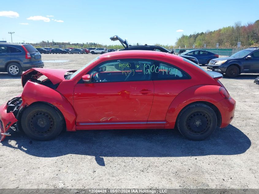 2018 Volkswagen Beetle VIN: 3VWJD7AT3JM720107 Lot: 12004489