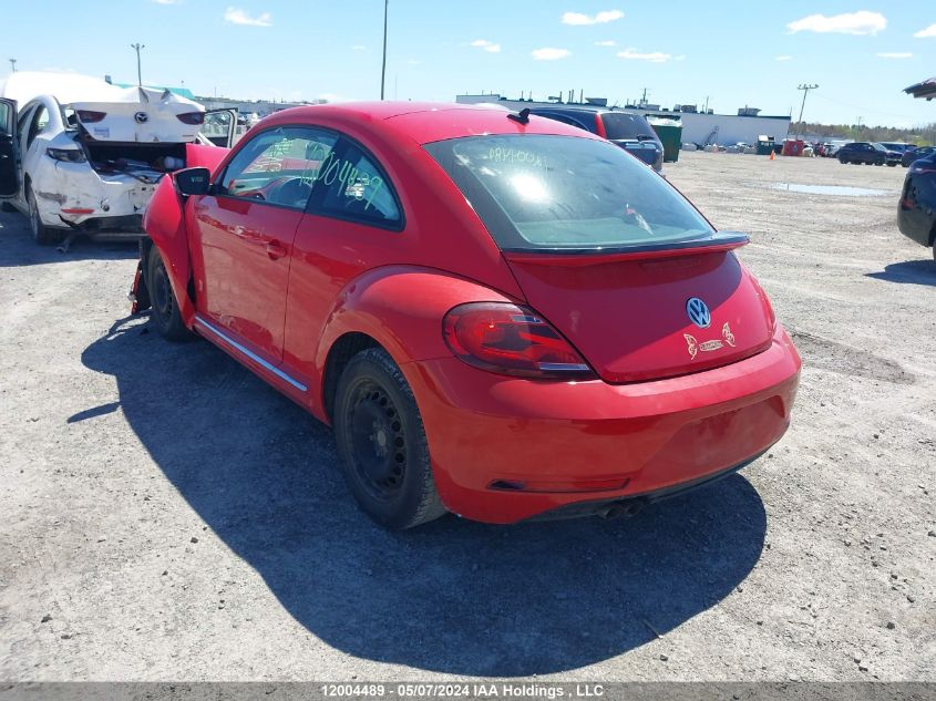 2018 Volkswagen Beetle VIN: 3VWJD7AT3JM720107 Lot: 12004489