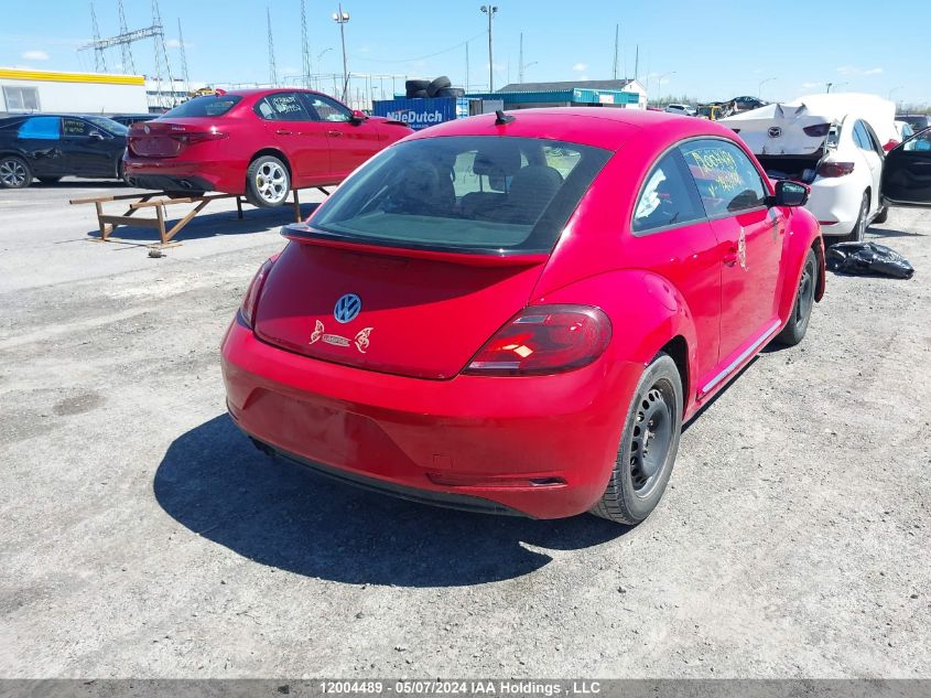 2018 Volkswagen Beetle VIN: 3VWJD7AT3JM720107 Lot: 12004489