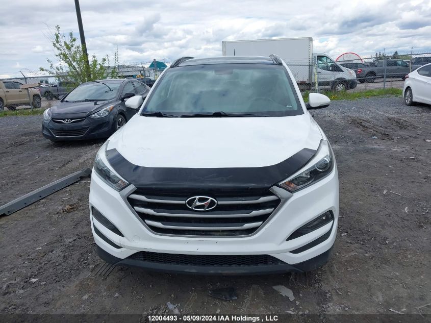 2017 Hyundai Tucson Limited/Sport And Eco/Se VIN: KM8J3CA40HU560194 Lot: 12004493