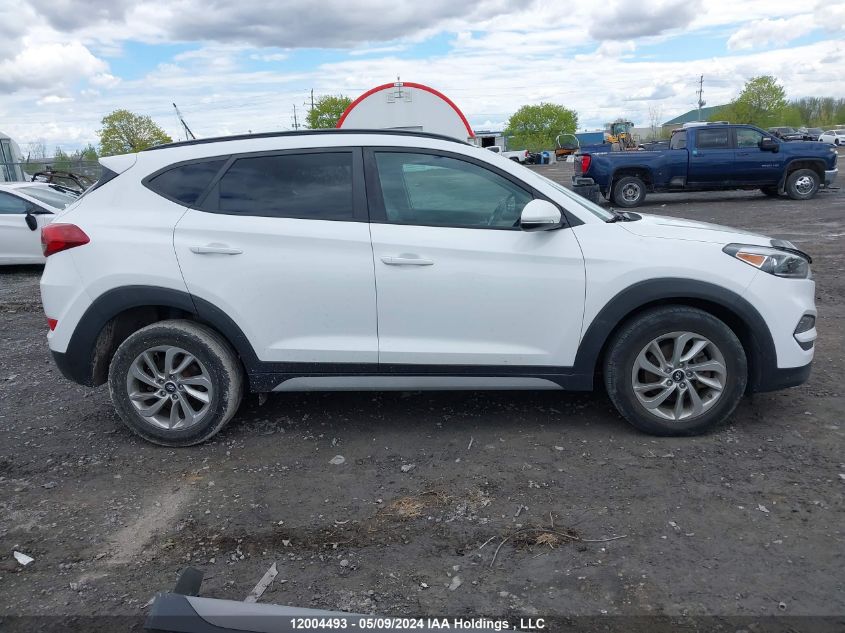 2017 Hyundai Tucson Limited/Sport And Eco/Se VIN: KM8J3CA40HU560194 Lot: 12004493