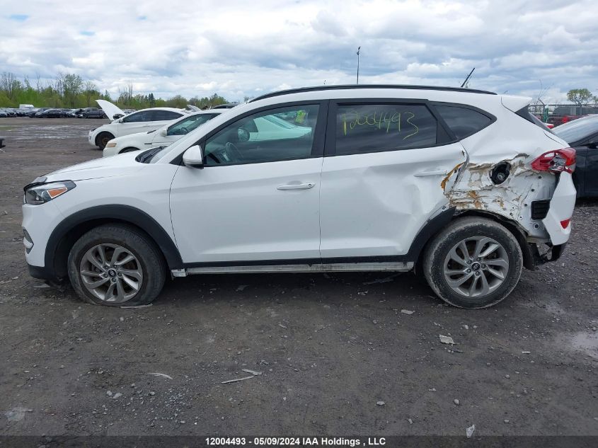 2017 Hyundai Tucson Limited/Sport And Eco/Se VIN: KM8J3CA40HU560194 Lot: 12004493