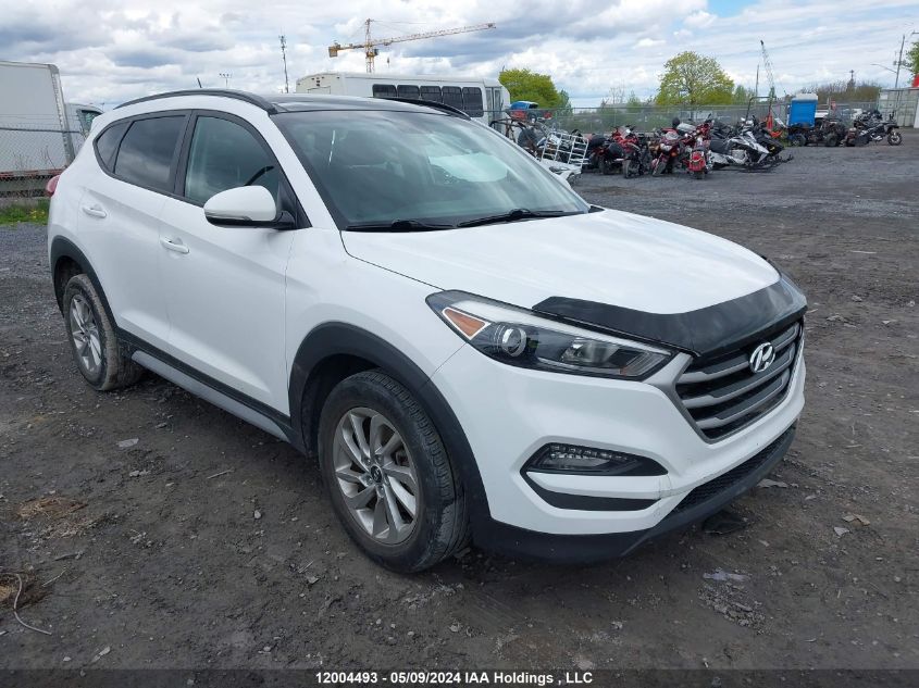 2017 Hyundai Tucson Limited/Sport And Eco/Se VIN: KM8J3CA40HU560194 Lot: 12004493