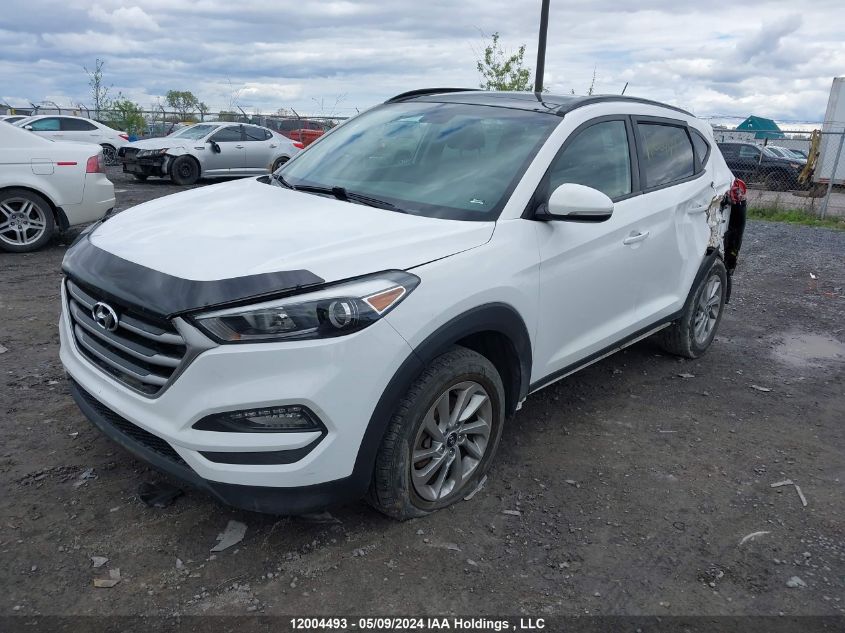 2017 Hyundai Tucson Limited/Sport And Eco/Se VIN: KM8J3CA40HU560194 Lot: 12004493