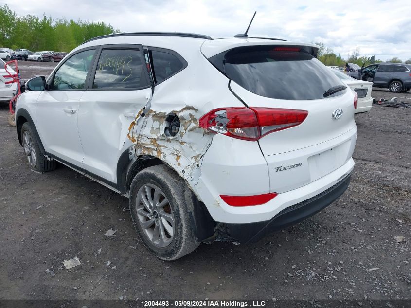 2017 Hyundai Tucson Limited/Sport And Eco/Se VIN: KM8J3CA40HU560194 Lot: 12004493