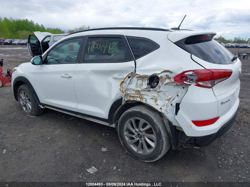 2017 Hyundai Tucson Limited/Sport And Eco/Se VIN: KM8J3CA40HU560194 Lot: 12004493