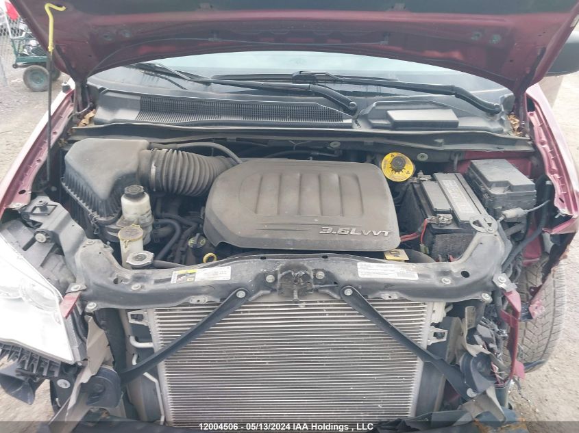 2017 Dodge Grand Caravan Cvp/Sxt VIN: 2C4RDGBG7HR881490 Lot: 12004506