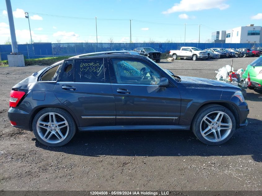 2012 Mercedes-Benz Glk-Class VIN: WDCGG8HB4CF733761 Lot: 12004508