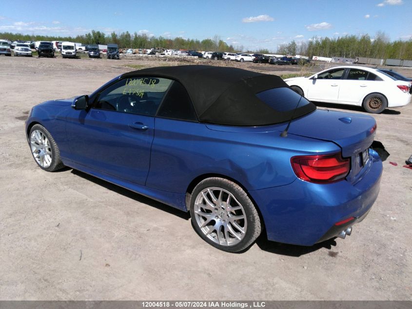 2020 BMW 2 Series VIN: WBA2K1C04L7E47804 Lot: 12004518