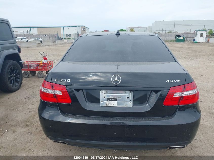 2013 Mercedes-Benz E-Class VIN: WDDHF8JB2DA720406 Lot: 12004519