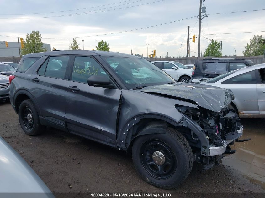 2022 Ford Explorer Police Interceptor VIN: 1FM5K8AB2NGA25202 Lot: 12004528