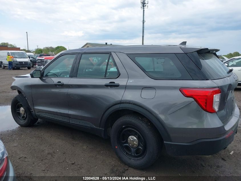 2022 Ford Explorer Police Interceptor VIN: 1FM5K8AB2NGA25202 Lot: 12004528