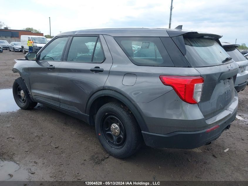 2022 Ford Explorer Police Interceptor VIN: 1FM5K8AB2NGA25202 Lot: 12004528