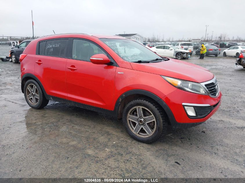 2013 Kia Sportage Lx VIN: KNDPBCA23D7387473 Lot: 12004535