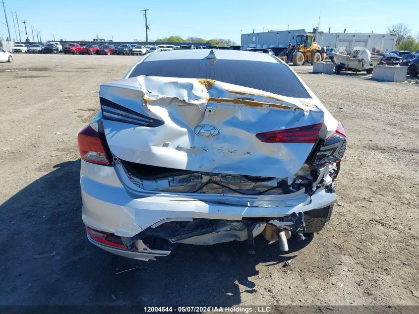 2019 Hyundai Elantra Sel/Value/Limited VIN: KMHD84LF3KU774302 Lot: 12004544