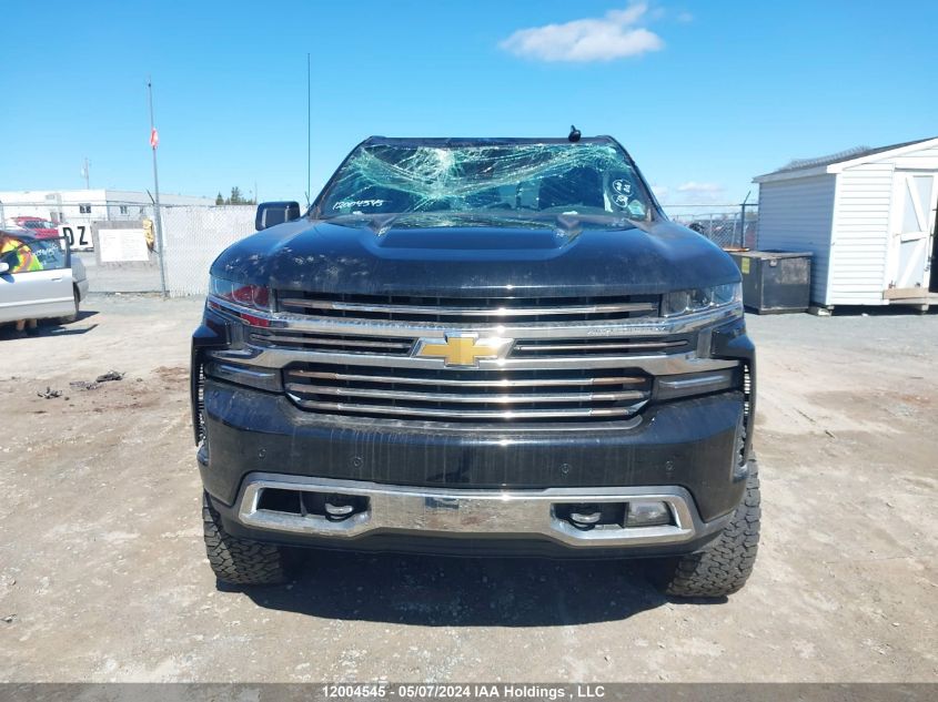 2021 Chevrolet Silverado K1500 High Country VIN: 3GCUYHEL4MG175848 Lot: 12004545