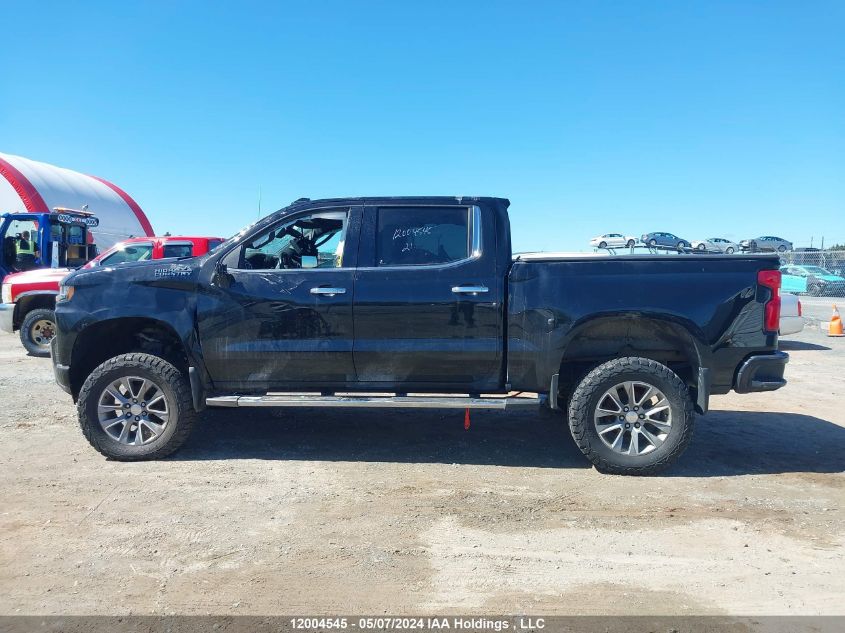 2021 Chevrolet Silverado K1500 High Country VIN: 3GCUYHEL4MG175848 Lot: 12004545