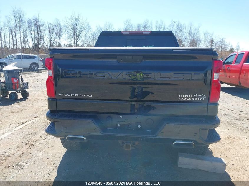 2021 Chevrolet Silverado K1500 High Country VIN: 3GCUYHEL4MG175848 Lot: 12004545