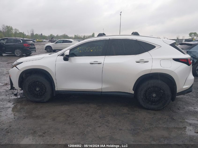 2022 Lexus Nx 350H VIN: 2T2GKCEZ5NC007956 Lot: 12004552