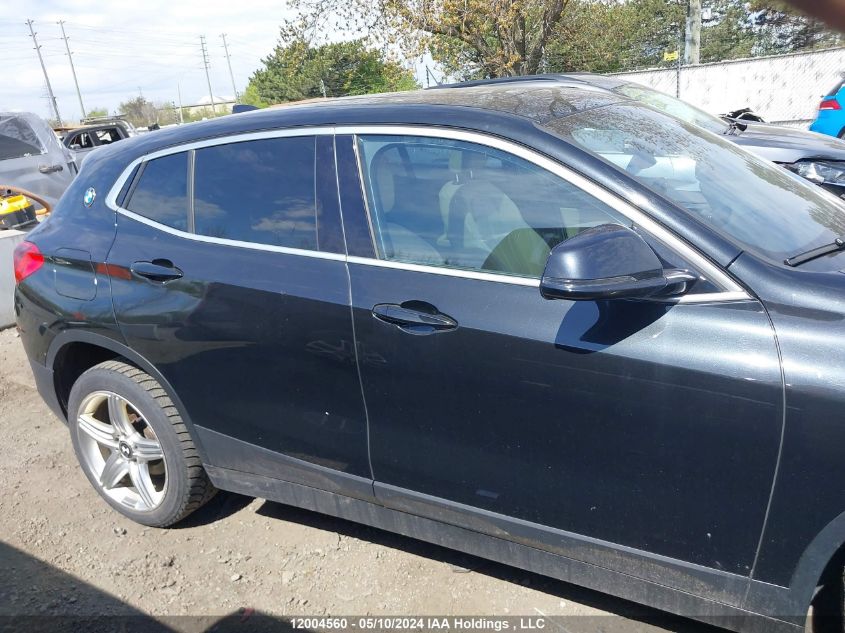 2018 BMW X2 VIN: WBXYJ5C36JEF80884 Lot: 12004560