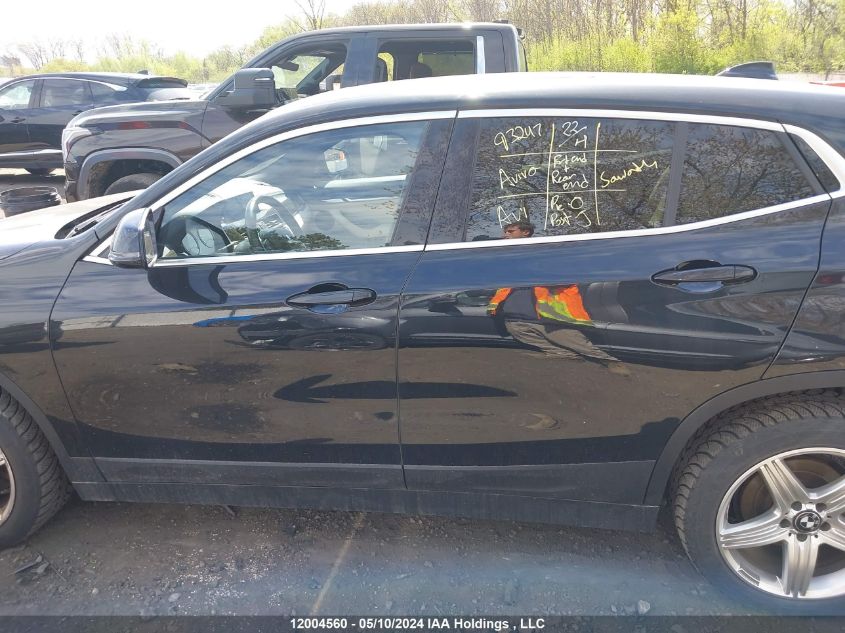 2018 BMW X2 VIN: WBXYJ5C36JEF80884 Lot: 12004560