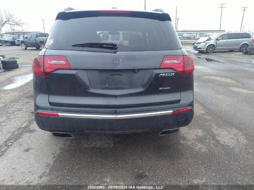 2013 Acura Mdx VIN: 2HNYD2H84DH000897 Lot: 12004563