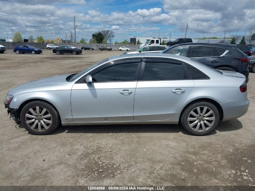 2013 Audi A4 VIN: WAUBFCFL6DN028000 Lot: 12004568